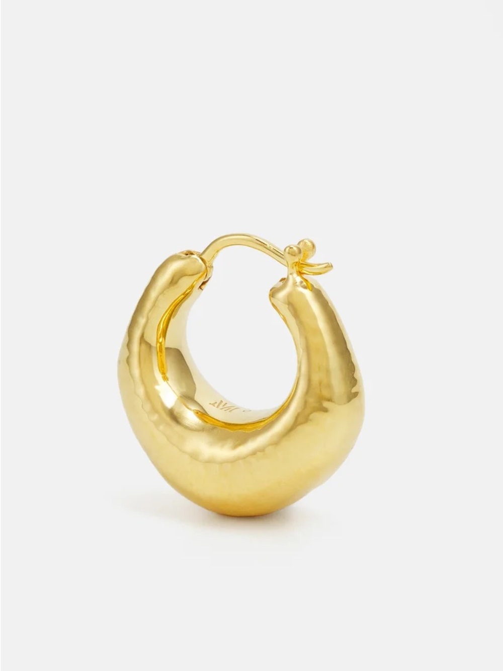 MONICA VINADER
DEIA CHUNKY MEDIUM HOOP EARRINGS - EARRINGS - Gold filled puffy